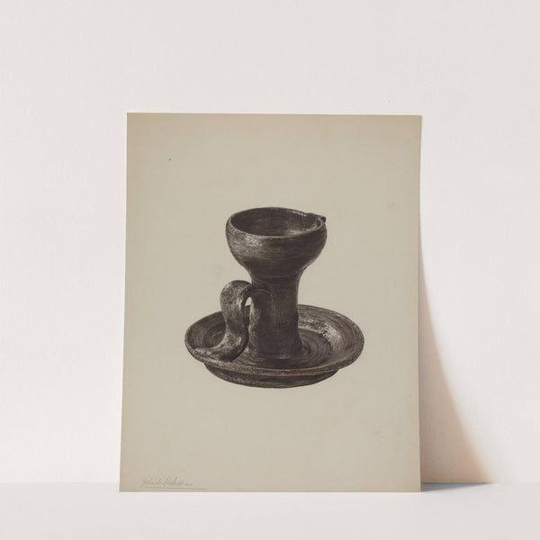 Grease Lamp by Yolande Delasser