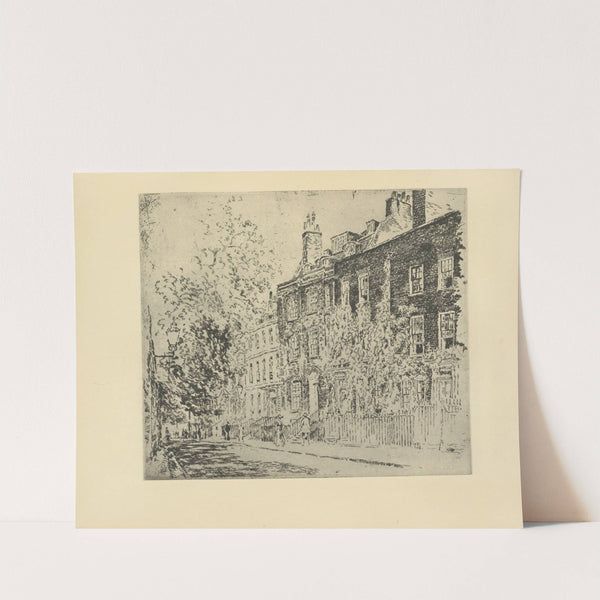 Great College Street (1928) by Joseph Pennell