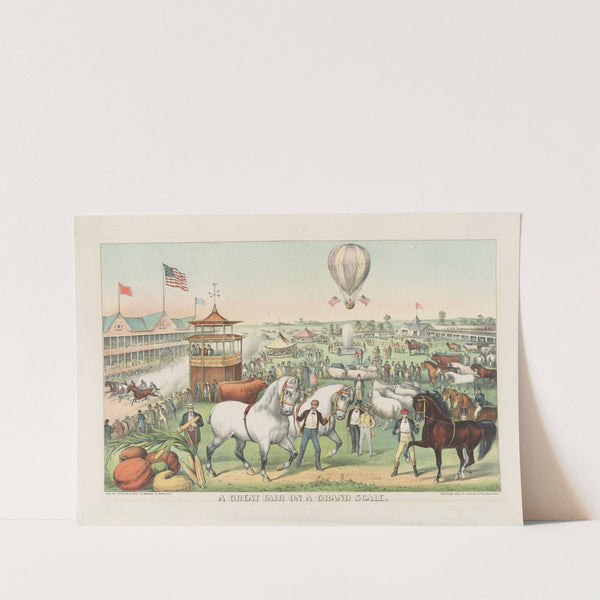 Great fair on a grand scale (1894) by Currier & Ives.