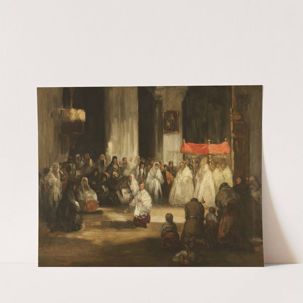 Great God by Leonardo Alenza y Nieto