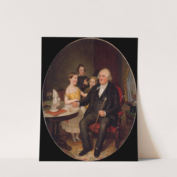 Great-Grand-Father's Tale of the Revolution—A Portrait of Reverend Zachariah Greene by William Sidney Mount