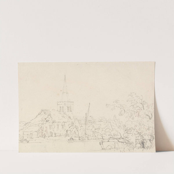Great Marlow Church, Buckinghamshire by Thomas Girtin