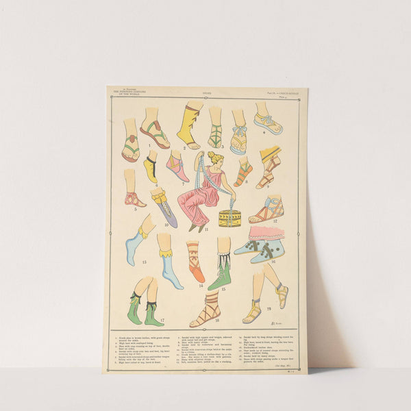 Greco-Roman - Shoes by Paul Louis de Giafferri
