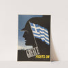 Greece fights on (1942) by Edward McKnight Kauffer