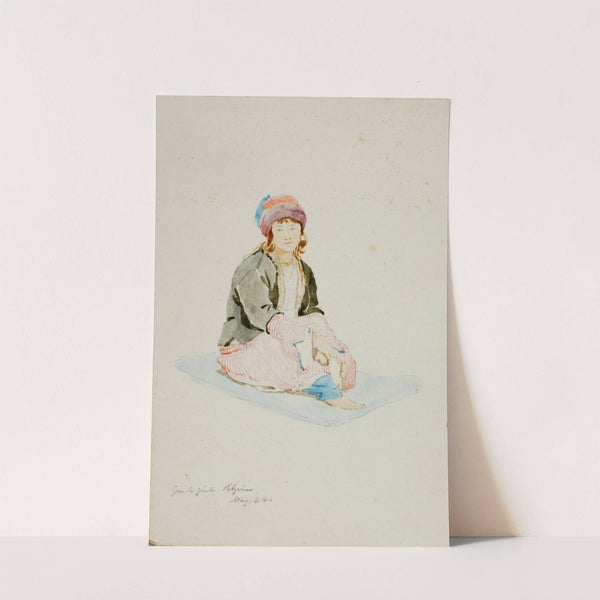 Greek Girl (Pilgrim) (1844) by Miner Kilbourne Kellogg