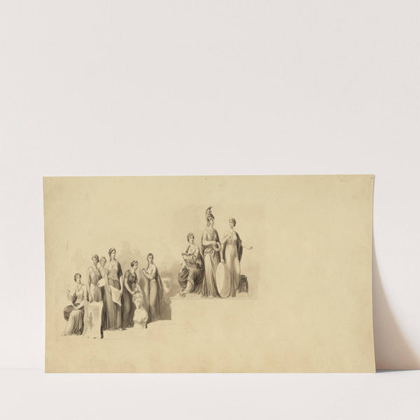 Greek goddesses (1891) by Hammatt Billings