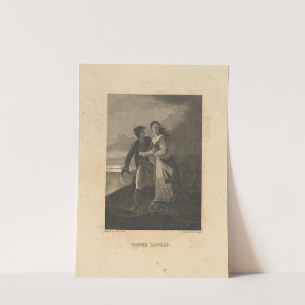 Greek lovers by Asher Brown Durand