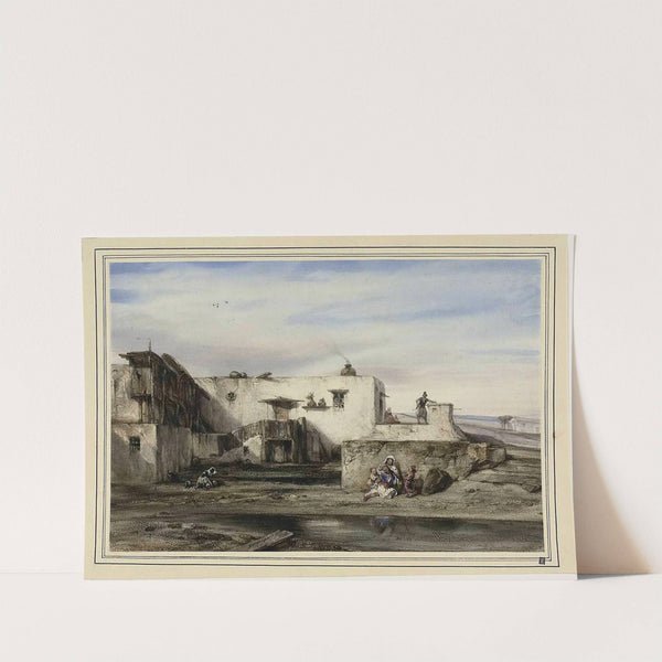 Greek Village (1828-30) by Alexandre-Gabriel Decamps