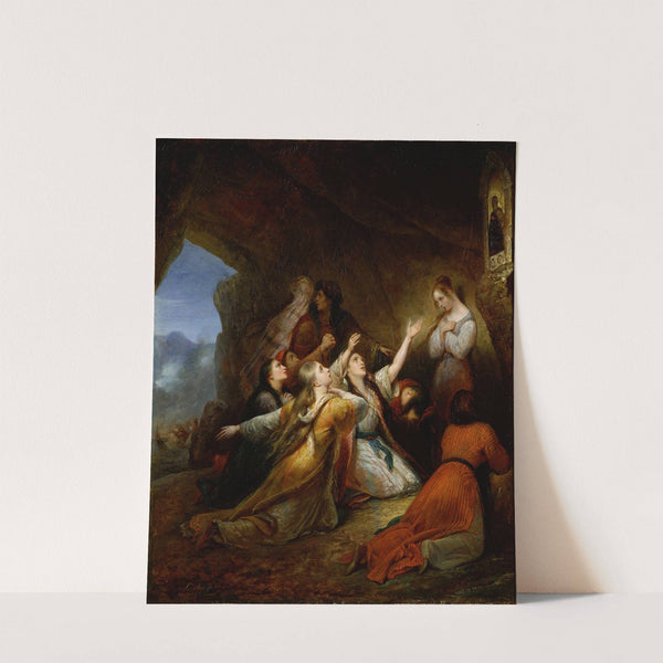 Greek Women Imploring at the Virgin of Assistance (1826) by Ary Scheffer
