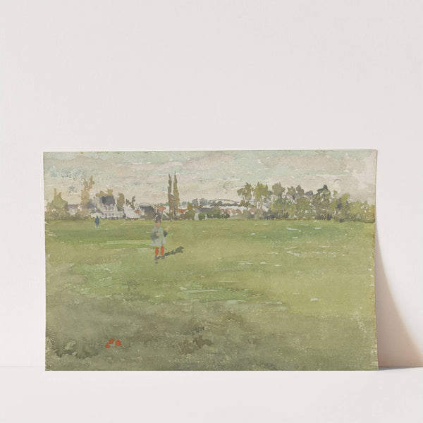 Green and Silver- Beaulieu, Touraine by James Abbott McNeill Whistler