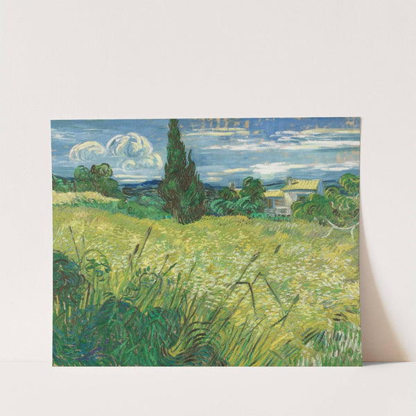 Green Field (1889) by Vincent van Gogh