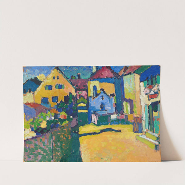 Green Lane in Murnau by Wassily Kandinsky