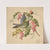 Green parrot and acacia (1882) by Louis Prang & Co.