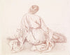 Green Summer – Study of Back of Seated Girl