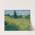 Green Wheat Field with Cypress (1889) by Vincent van Gogh
