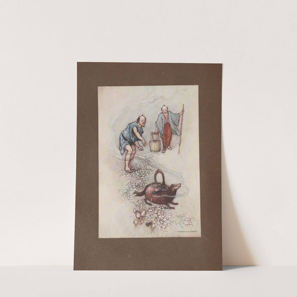 Green Willow and other Japanese fairy tales Pl.04 by Warwick Goble