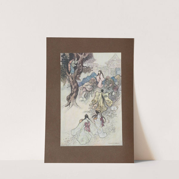 Green Willow and other Japanese fairy tales Pl.06 by Warwick Goble