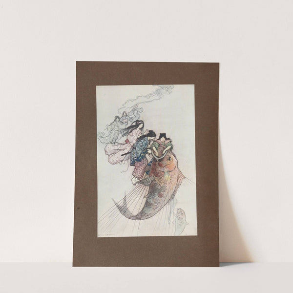 Green Willow and other Japanese fairy tales Pl.07 by Warwick Goble