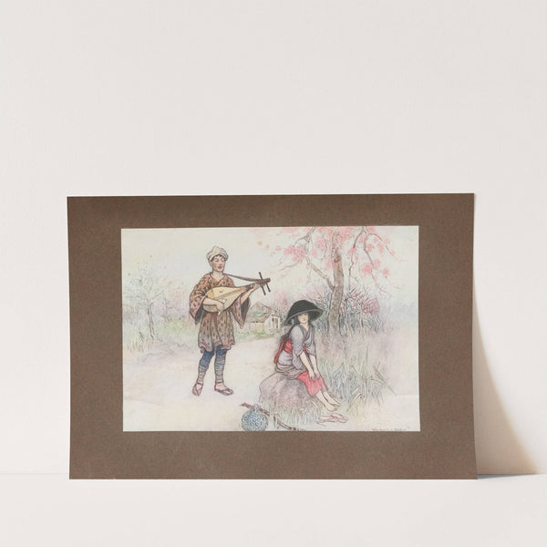 Green Willow and other Japanese fairy tales Pl.08 by Warwick Goble