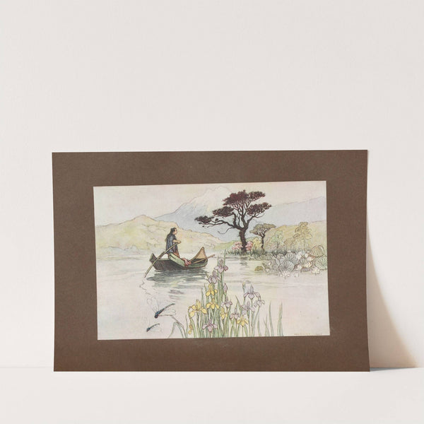 Green Willow and other Japanese fairy tales Pl.10 by Warwick Goble