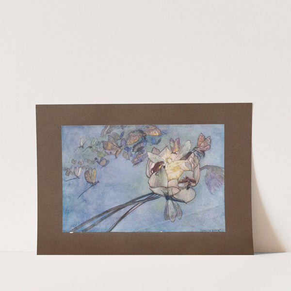 Green Willow and other Japanese fairy tales Pl.21 by Warwick Goble