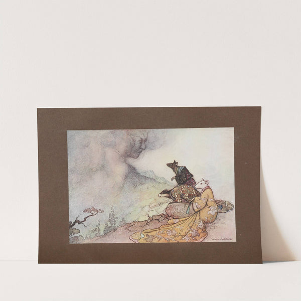 Green Willow and other Japanese fairy tales Pl.23 by Warwick Goble