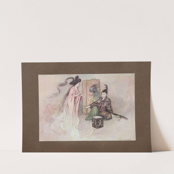 Green Willow and other Japanese fairy tales Pl.25 by Warwick Goble