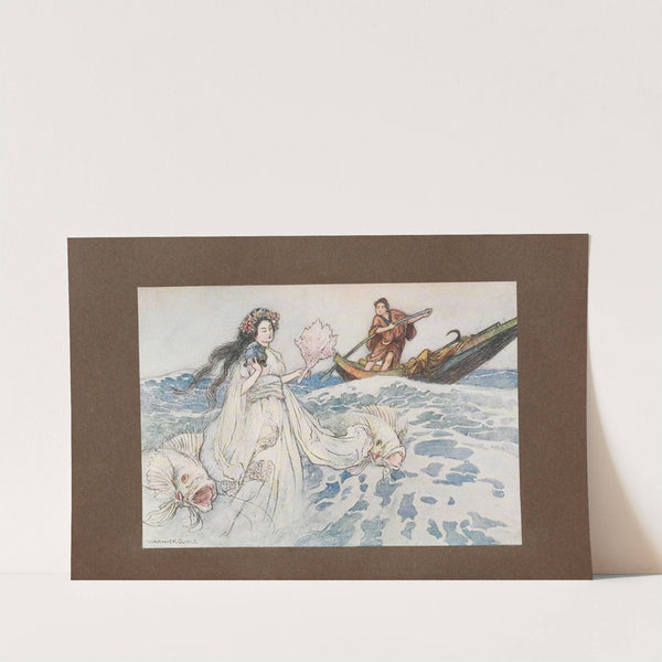 Green Willow and other Japanese fairy tales Pl.28 by Warwick Goble