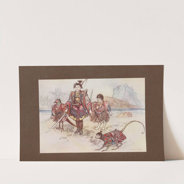 Green Willow and other Japanese fairy tales Pl.30 by Warwick Goble