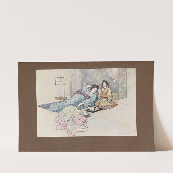 Green Willow and other Japanese fairy tales Pl.31 by Warwick Goble