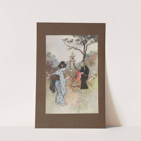 Green Willow and other Japanese fairy tales Pl.34 by Warwick Goble