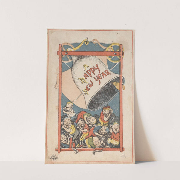 Greeting Card (1866) by Charles Henry Bennett