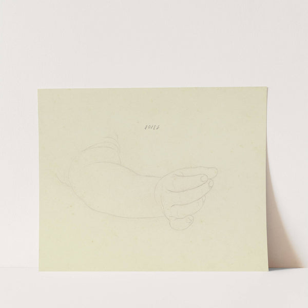 Greifender oder etwas auflesender Unterarm by Karl Sandhaas