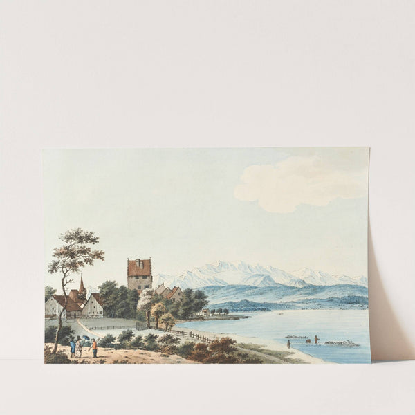 Greifensee, von Norden by Johann Heinrich Bleuler