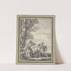 Greift er ihm ans Kinn mit wildem Hassen by Jean-Baptiste Greuze