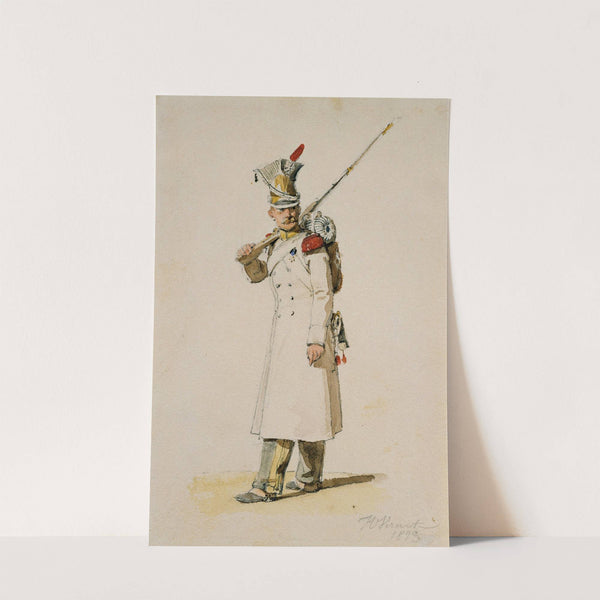 Grenadier of the Vistula Legion (1823) by Horace Vernet