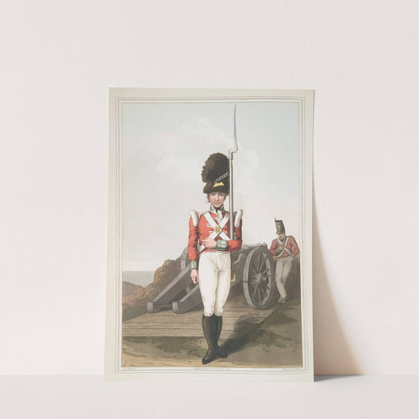 Grenadier, or the first West York militia, Plate 25 by George Walker