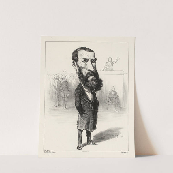 Greppo (1848-1849) by Honoré Daumier