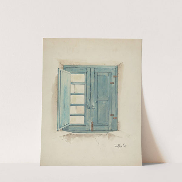 Grille and Mission-House Window (Interior) by Geoffrey Holt