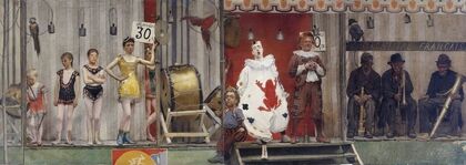 Grimaces et misère – Les Saltimbanques