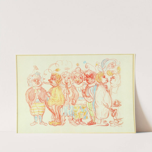 Grimacet, Craco-Cigaret by James Ensor