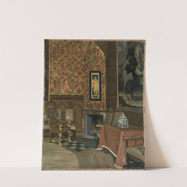 Gripsholms slott (1878) by Karl Nordström