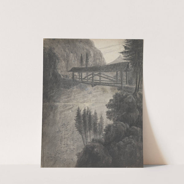 Grisons, Looking to Glarnisch (Switzerland) Mountains by Isaac Weld