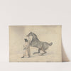 Groom with a Rearing Horse by Samuel Alken