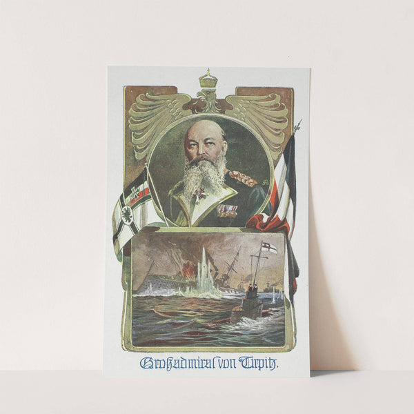 Großadmiral von Tirpitz (1914-1918) by Anton Reckziegel