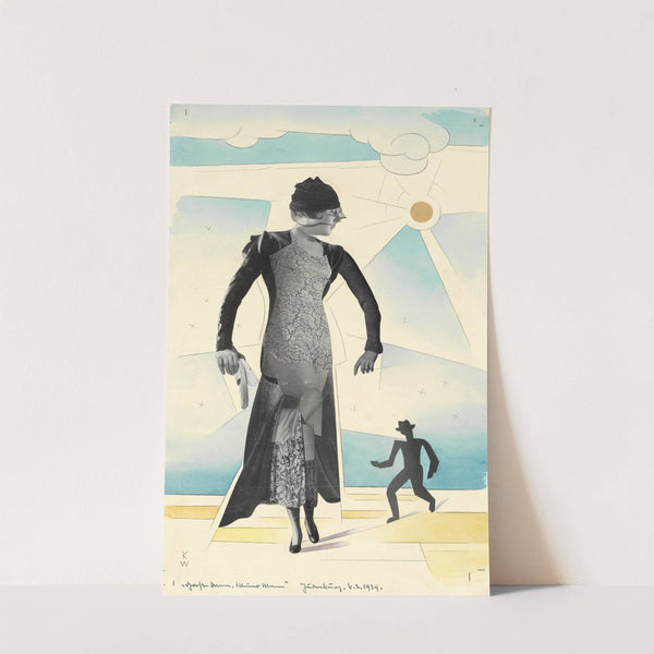 Große Dame, kleiner Mann by Karl Wiener