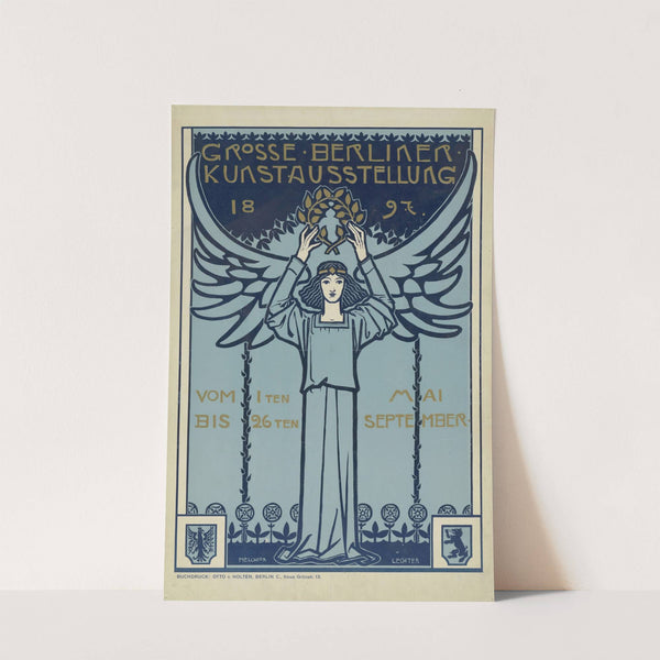 Grosse Berliner Kunstausstellung (1897) by Melchior Lechter