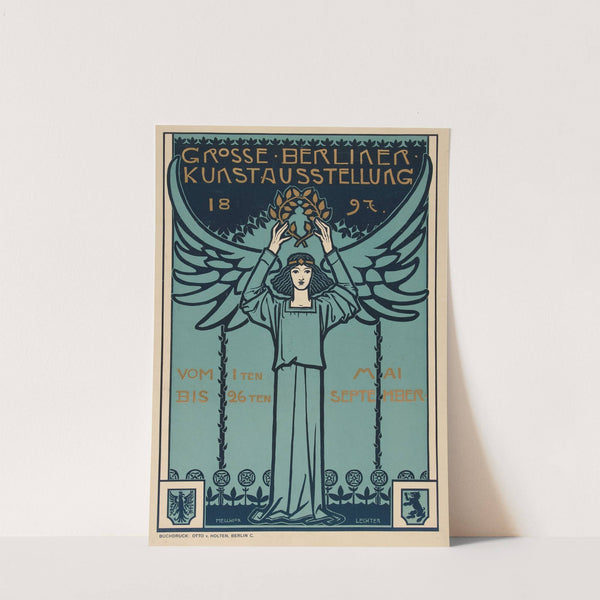 Grosse Berliner Kunstausstellung (Large Berlin Art Exhibition) by Melchior Lechter