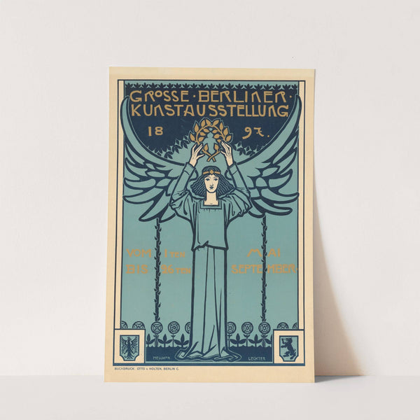 Grosse Berliner Kunstausstellung (1897) by Melchior Lechter