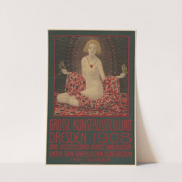 Grosse Kunstausstellung Dresden 1908 (1908) by Alexander Baranowsky